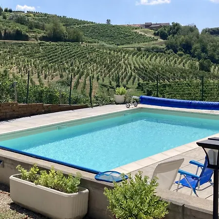 Barbara - Slow Wine Estate With Private Pool, Air Conditioning And Panoramic Views On Wineyards Villa *