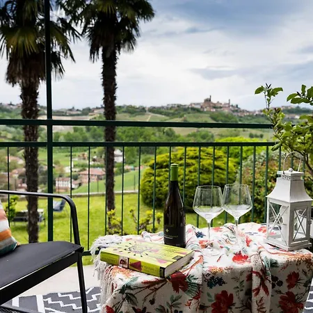 Slow Barbara - Wine Estate With Private Pool, Air Conditioning And Panoramic Views On Castle And Vineyards Villa Canale