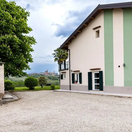 Villa Slow Barbara - Wine Estate With Private Pool, Air Conditioning And Panoramic Views On Castle And Vineyards