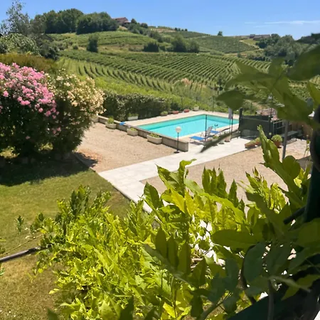 Slow Barbara - Wine Estate With Private Pool, Air Conditioning And Panoramic Views On Castle And Vineyards *