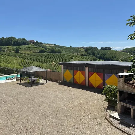 Slow Barbara - Wine Estate With Private Pool, Air Conditioning And Panoramic Views On Castle And Vineyards Villa Canale