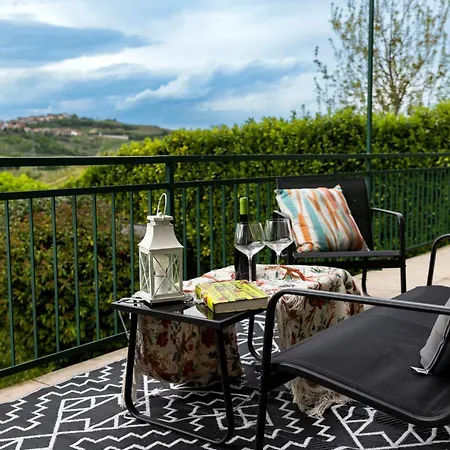 Slow Barbara - Wine Estate With Private Pool, Air Conditioning And Panoramic Views On Castle And Vineyards Villa