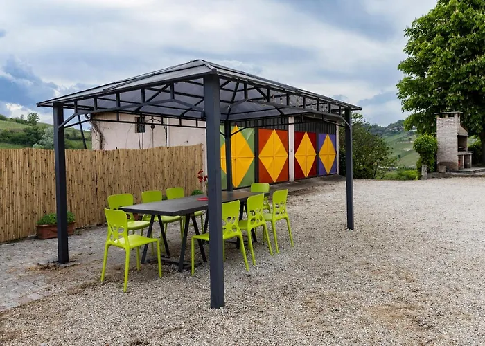 Barbara - Slow Wine Estate With Private Pool, Air Conditioning And Panoramic Views On Wineyards * Canale