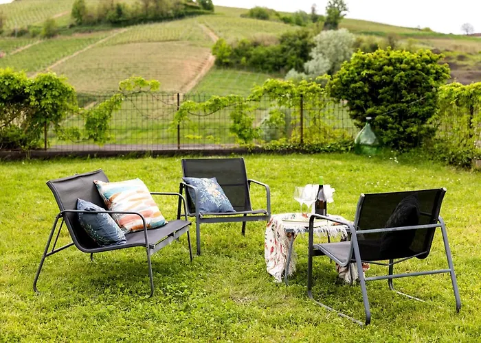 Barbara - Slow Wine Estate With Private Pool, Air Conditioning And Panoramic Views On Wineyards * Canale