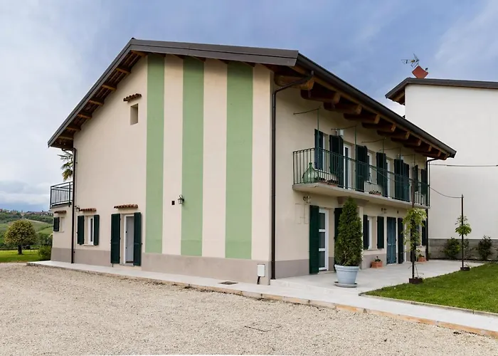 Barbara - Slow Wine Estate With Private Pool, Air Conditioning And Panoramic Views On Wineyards Villa