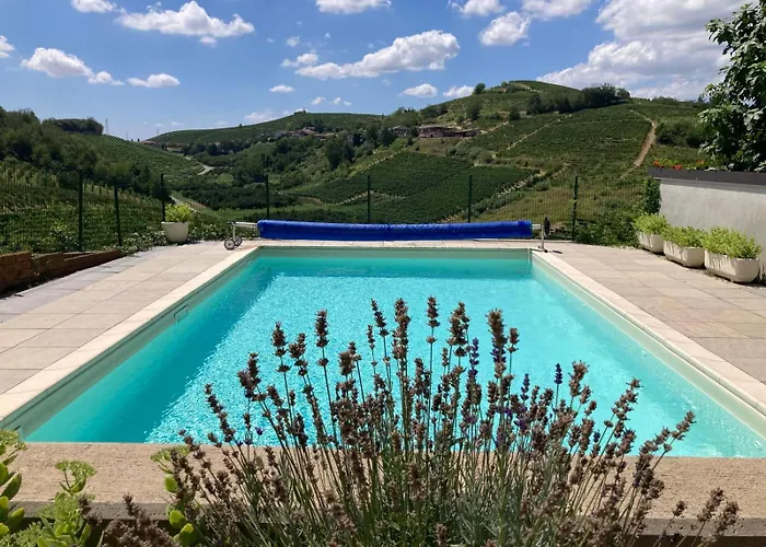 Barbara - Slow Wine Estate With Private Pool, Air Conditioning And Panoramic Views On Wineyards Villa *