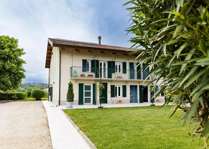 Barbara - Slow Wine Estate With Private Pool, Air Conditioning And Panoramic Views On Wineyards